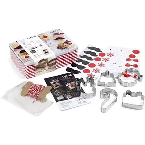 LEKUE Darčeková súprava Vianočných vykrajovacích foriem Lékué Christmas Cookies Kit LEKUE Darčeková súprava Vianočných vykrajovacích foriem Lékué Christmas Cookies Kit