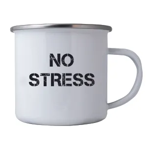 Bohemia Gifts Plechový hrnček - No stress, 350 ml Bohemia Gifts Plechový hrnček - No stress, 350 ml