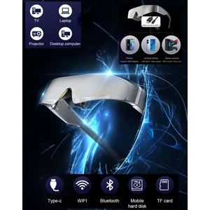 Smart okuliare VR - Unikátne Inteligentné okuliare s FULL HD (ekvivalent 200" obrazovky) pre napojenie na PC/Smartphone/Tablet/Dron Smart okuliare VR - Unikátne Inteligentné okuliare s FULL HD (ekvivalent 200" obrazovky) pre napojenie na PC/Smartphone/Tablet/Dron