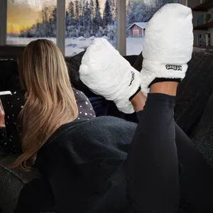 Hrejivé papuče FLEECE - teplé domáce papuče univerzálne s vôňou LEVANDULA Hrejivé papuče FLEECE - teplé domáce papuče univerzálne s vôňou LEVANDULA