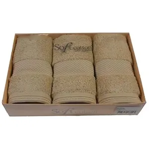 Soft Cotton darčeková súprava malých modalových uterákov Deluxe, 3 ks, béžová Soft Cotton darčeková súprava malých modalových uterákov Deluxe, 3 ks, béžová