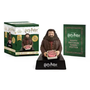 Running Press Harry Potter Hagrid with Harry’s Birthday Cake With Sound! Miniature Editions Running Press Harry Potter Hagrid with Harry’s Birthday Cake With Sound! Miniature Editions