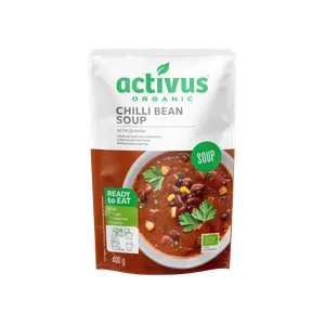 Activus BIO Fazuľová polievka s chilli a quinoou 10 x 400 g Activus BIO Fazuľová polievka s chilli a quinoou 10 x 400 g
