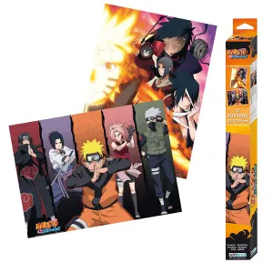 Abysse Corp Naruto Shippuden Groups Posters 2-Pack 52 x 38 cm Abysse Corp Naruto Shippuden Groups Posters 2-Pack 52 x 38 cm