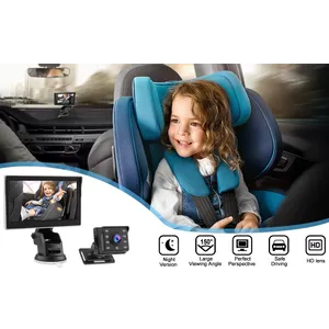 Kamerový systém pre monitorovanie detí v aute - 4,3" Monitor + HD kamera s IR Kamerový systém pre monitorovanie detí v aute - 4,3" Monitor + HD kamera s IR