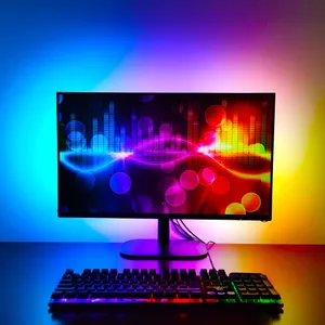 AMBIENT zadné LED osvetlenie monitora PC pre lepší herný zážitok - FULL set vlákno 3M AMBIENT zadné LED osvetlenie monitora PC pre lepší herný zážitok - FULL set vlákno 3M