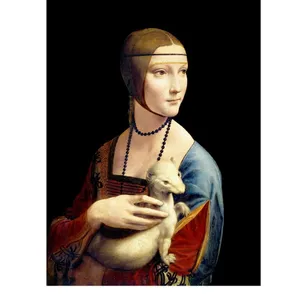 Obraz - reprodukcia 30x40 cm Lady with Ermine, Leonardo Da Vinci – Fedkolor Obraz - reprodukcia 30x40 cm Lady with Ermine, Leonardo Da Vinci – Fedkolor