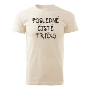tričko posledné čisté tričko Unisex Natural tričko posledné čisté tričko Unisex Natural