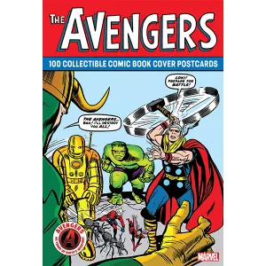 Chronicle Books Avengers: 100 Collectible Comic Book Cover Postcards Chronicle Books Avengers: 100 Collectible Comic Book Cover Postcards