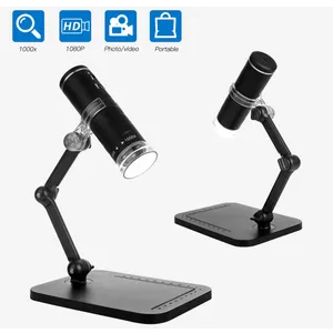 Mikroskop na mobil - Mikroskopy digitálne 1000x s FULL HD + Wifi (iOS / Android) + 8x LED Mikroskop na mobil - Mikroskopy digitálne 1000x s FULL HD + Wifi (iOS / Android) + 8x LED