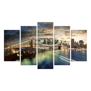 Viacdielny obraz Bridge NYC, 110 × 60 cm Viacdielny obraz Bridge NYC, 110 × 60 cm