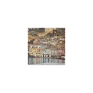 Reprodukcia obrazu Gustav Klimt - Malcesine on Lake Garda, 60 × 60 cm Reprodukcia obrazu Gustav Klimt - Malcesine on Lake Garda, 60 × 60 cm