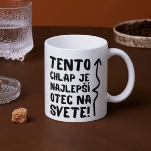 KH8-3 DR Hrnček - Tento chlap je najlepší otec, 330ml KH8-3 DR Hrnček - Tento chlap je najlepší otec, 330ml