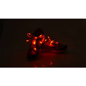 Párty šnúrky do topánok - LED červené Párty šnúrky do topánok - LED červené