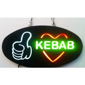 Pútavý LED panel "KEBAB" 43 cm x 23 cm Pútavý LED panel "KEBAB" 43 cm x 23 cm