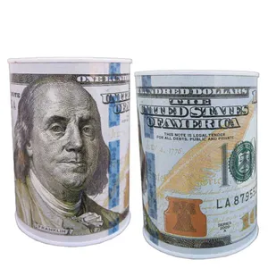 CashSave pokladnička na peniaze kovová 12x9cm Dollars CashSave pokladnička na peniaze kovová 12x9cm Dollars