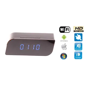 Mini Budík kamera HD s Wifi + IR LED + Detekcia pohybu + AC/DC napájanie Mini Budík kamera HD s Wifi + IR LED + Detekcia pohybu + AC/DC napájanie