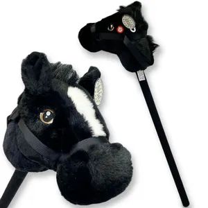 168153 Plyšový koník na palici - Hobbyhorsing 75cm - 2. trieda Čierna 168153 Plyšový koník na palici - Hobbyhorsing 75cm - 2. trieda Čierna