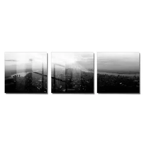 Obrazy v súprave 3 ks 40x40 cm City – Wallity Obrazy v súprave 3 ks 40x40 cm City – Wallity