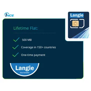 ULTRA LANGIE neobmedzená SIM s 500MB - 2G/3G/4G/LTE pre preklad v 150 krajinách sveta platnosť do 10 rokov ULTRA LANGIE neobmedzená SIM s 500MB - 2G/3G/4G/LTE pre preklad v 150 krajinách sveta platnosť do 10 rokov