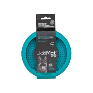 Lízacia podložka UFO Turquoise – LickiMat Lízacia podložka UFO Turquoise – LickiMat