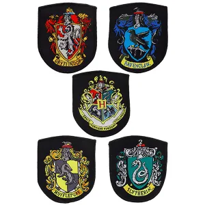 Cinereplicas Harry Potter Patches 5-Pack House Crests Cinereplicas Harry Potter Patches 5-Pack House Crests