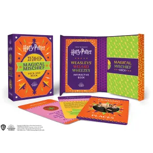 Running Press Harry Potter Weasley and Weasley Magical Mischief Deck and Book Running Press Harry Potter Weasley and Weasley Magical Mischief Deck and Book