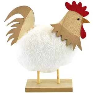 DOMMIO Veľkonočná dekorácia – Sliepočka plyšová, 18 cm DOMMIO Veľkonočná dekorácia – Sliepočka plyšová, 18 cm