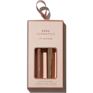 SOSU Cosmetics Darčeková sada dekoratívnej kozmetiky Lip Luxe Duo Nude SOSU Cosmetics Darčeková sada dekoratívnej kozmetiky Lip Luxe Duo Nude