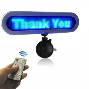 Auto LED displej - Modrý na zadné okno 28 cm, 12 V Auto LED displej - Modrý na zadné okno 28 cm, 12 V