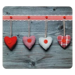 Kryt na stenu pri sporáku z tvrdeného skla 50x56 cm Hearts – Wenko Kryt na stenu pri sporáku z tvrdeného skla 50x56 cm Hearts – Wenko
